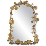 Vinna Mirror - Antique Brass / Mirror