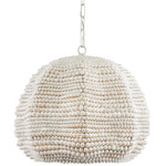 Octavia Pendant - Whitewash / White