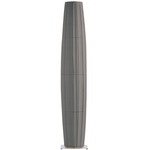 Colonne LED Floor Lamp - Brushed Stainless Steel / Grey