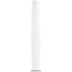 Colonne LED Floor Lamp - Brushed Stainless Steel / White