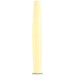 Colonne LED Floor Lamp - Brushed Stainless Steel / Ivory