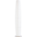Colonne RGBW Floor Lamp - Brushed Stainless Steel / White