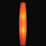 Colonne Pendant - Brushed Nickel / Clementine