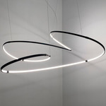 Zigouzi Pendant - Aluminum / Black