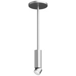 Entra 2 Inch Cylinder LED Pendant - Brushed Aluminum / Brushed Aluminum