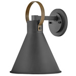 Winnie Outdoor Wall Sconce - Museum Black