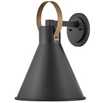 Winnie Outdoor Wall Sconce - Museum Black
