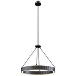 Kensington Pendant - Urban Bronze / Frosted