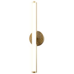 Kensington Bathroom Vanity Light - Vintage Brass / Frosted