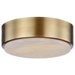 Blanco Ceiling Light Fixture - Vintage Brass / Alabaster