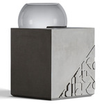 Curb Accent Table - Light Grey / Dark Gray