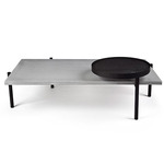 Twist Coffee Table - Black / Light Grey