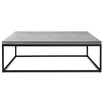 Perspective Coffee Table - Black / Light Grey