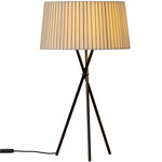 Tripode G6 Table Lamp - Black / Diplomatica Stripe