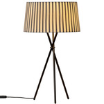 Tripode G6 Table Lamp - Black / Bretona Stripe