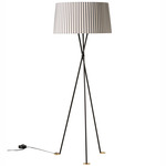Tripode G5 Floor Lamp - Black / Bretona Stripe