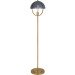 Mavisten Edition Copernica Floor Lamp - Burnished Brass / Smoke