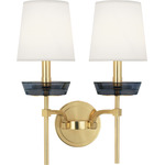 Cristallo Wall Sconce - Modern Brass / Fondine