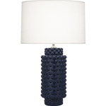 Dolly Table Lamp - Matte Midnight Blue / Fondine