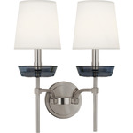 Cristallo Wall Sconce - Polished Nickel / Fondine