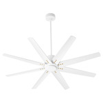 Fleet Ceiling Fan - White / White