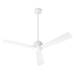 Rondure Ceiling Fan - White / White