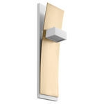 Dario Wall Sconce - White / Aged Brass / Matte White