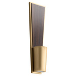 Favero Wall Sconce - Aged Brass / Walnut / Matte White