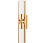 Paolo Wall Sconce - Aged Brass / Opal