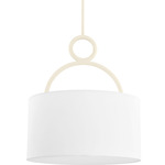 Wynter Pendant - Cream / White