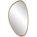 Boomerang Wall Mirror - Aged Gold / Mirror