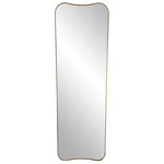 Belvoir Large Wall Mirror - Antique Brass / Mirror