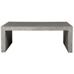 Aerina Coffee Table - Rustic Wood / Grey