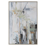 Natural Springs Modern Art - Silver / Muted Color Tones