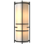 Extended Bars Wall Sconce - Black / White Art