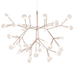 Heracleum III Pendant - Copper / White