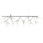 Heracleum III Endless Linear Suspension - Nickel / White