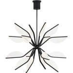 Belterra Globe Chandelier - Matte Black