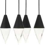 Turret Chandelier - Nightshade Black