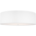 Pullman Ceiling Light - Matte White / White