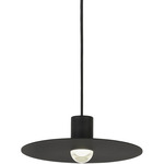 Eaves Pendant - Nightshade Black / Clear