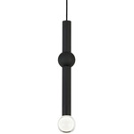 Guyed Pendant - Nightshade Black / Clear