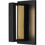 Anton Outdoor Wall Sconce - Black