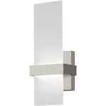 Mura Wall Sconce - Satin Nickel / Frost