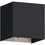 Vex 5 Outdoor Wall Sconce - Black