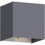 Vex 5 Outdoor Wall Sconce - Charcoal