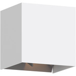 Vex 5 Outdoor Wall Sconce - White