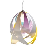 Goccia Pendant - Chrome / Tetra