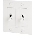 Buster + Punch Complete Metal Toggle Switch - White