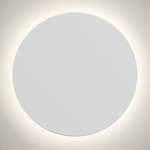 Eclipse 350 Round Wall Sconce - White